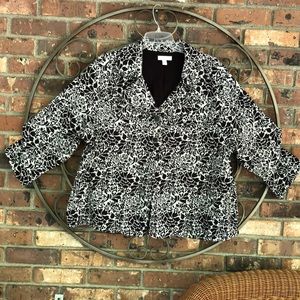 Charter Club size 2X Double Knit Coat